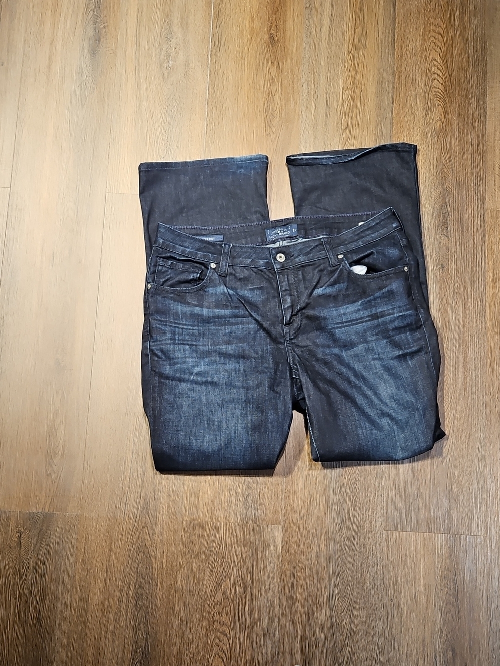 Lucky Brand Womens Dark Wash Boot Cut Jeans, 14w